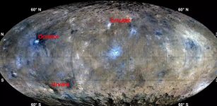 Dwarf Planet Ceres: Organic Chemistry And Salt Deposits In Urvara Impact Crater