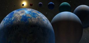 What do planets outside our solar system, or exoplanets, look like? A variety of possibilities are shown in this illustration. Scientists discovered the first exoplanets in the 1990s. As of 2022, the tally stands at just over 5,000 confirmed exoplanets. Credit: NASA/JPL-Caltech