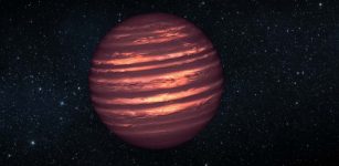 An artist’s conception of a brown dwarf. Credit: NASA/JPL-Caltech