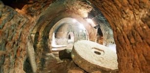 Underground Labyrinth With Secret Passages, Tunnels In Dobrogea Plateau, Romania