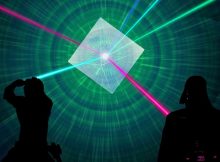 Mixing Laser Beams And X-Ray Beams