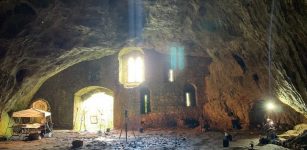 Wogan Cavern is beneath Pembroke Castle. Image credit: : Pembroke Castle via WalesOnline