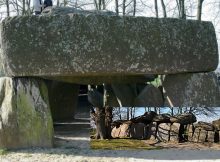 Mysterious Huge Neolithic Dolmen Roche-aux-Fées In Brittany Built By Fairies As Legend Says