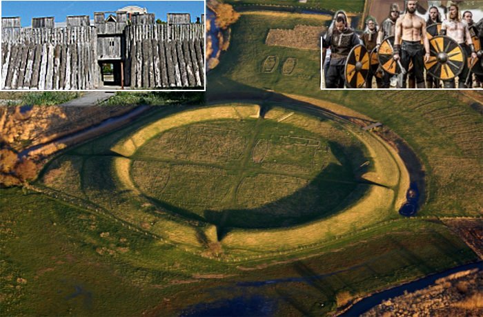 Great Viking Fortresses Built By King Harald Bluetooth