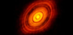 ALMA image of the protoplanetary disc around HL Tauri Credit: ALMA (ESO/NAOJ/NRAO)