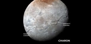 Canyons On Pluto's Large Moon Charon Explained By SwRI Models