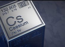 Caesium. Credit: The University of Queensland