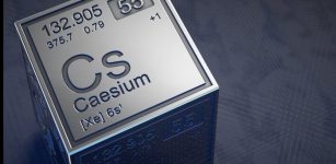 Caesium. Credit: The University of Queensland