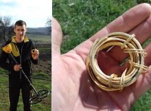 7 Magnificent Thracian Gold Bracelets Found In Romanian Forest By Amateur Archaeologist