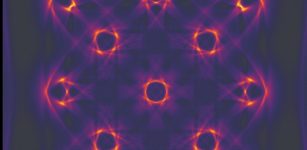 A team of researchers in Sweden have developed open-source, freely available software that will pave the way for new discoveries and accelerate quantum research significantly. The image shows the local density of current-carrying particles in a mesoscopic vortex lattice in a small mesoscopic superconductor. Credit: Patric Holmwall
