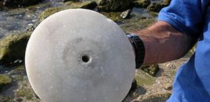 A 2,500-Year-Old Marble Disc, Designed To Protect Ancient Ships And Ward Off The Evil Eye – Discovered