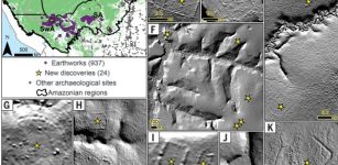 More Than 10,000 Pre-Columbian Earthworks Remain Hidden Throughout Amazonian Forests