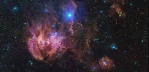 Running Chicken Nebula Presented By New 1.5-Billion-Pixel ESO Image