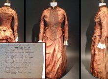 Mysterious Code Hidden In Antique Silk Dress In Maine Finally Deciphered!