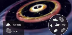 Three Iron Rings In A Planet-Forming Disk