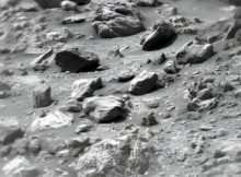 Mars Rover Continues Progress Along Upper Gediz Vallis Ridge