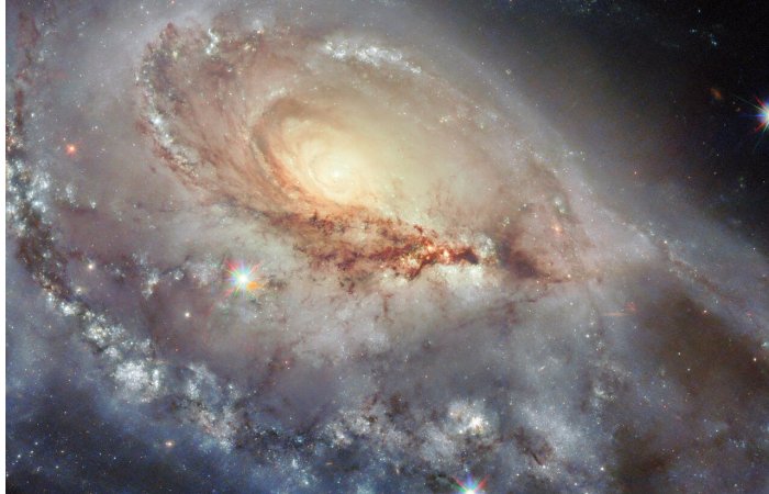 A Peculiar Spiral Galaxy Arp 184 In The Constellation Camelopardalis (The Giraffe)