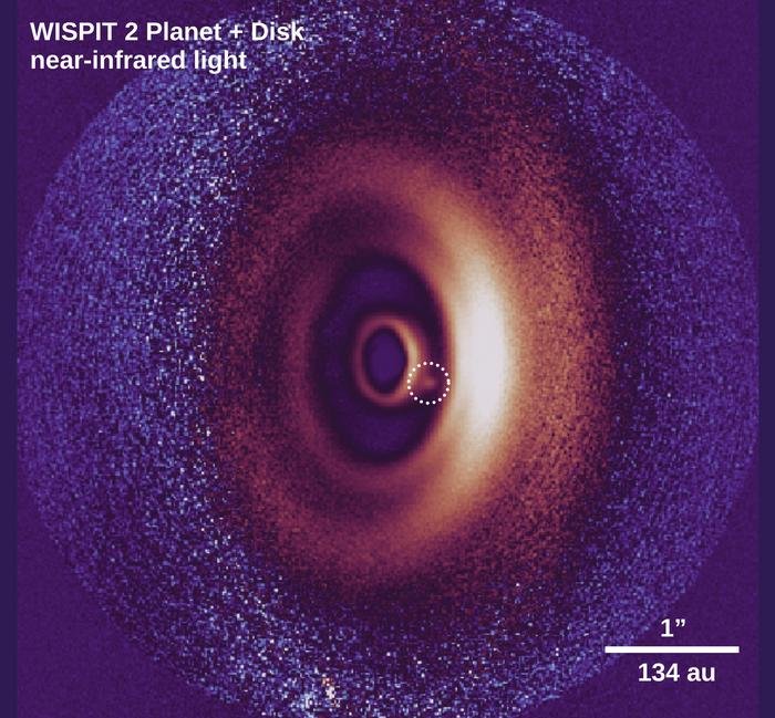 Unexpected Discovery Of Planet In Formation Around A Young Star