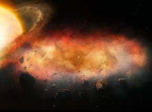 Massive Cloud With Metallic Winds Discovered Orbiting Mystery Object