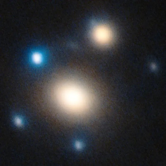 Astronomers Image And Model Extremely Rare Gravitationally Lensed Supernova