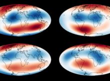 Two Huge Hot Blobs Of Rock Influence Earth’s Magnetic Field - New Study