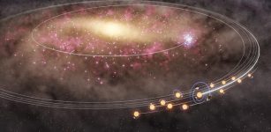 We Are Not Alone: Our Sun Escaped Together With Stellar “Twins” From Galaxy Center