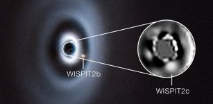 Two Planets Spotted Forming In A Disc Around Young Star