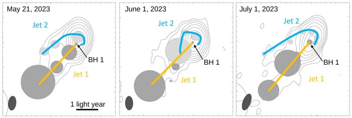 First Close Pair Of Supermassive Black Holes Detected?