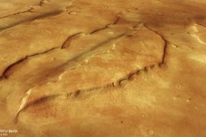 Mars’s Mamers Valles With Dust Devils As Seen By ESA's Mars Express