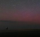 Low-latitude aurora observed on 28 June 2024 in Yoichi, Hokkaido, Japan. (Photo: Tomohiro M. Nakayama)