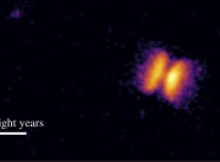 Mystery 'Bullets' Seen In Milky Way's Only Helium Nova