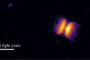 Mystery 'Bullets' Seen In Milky Way's Only Helium Nova