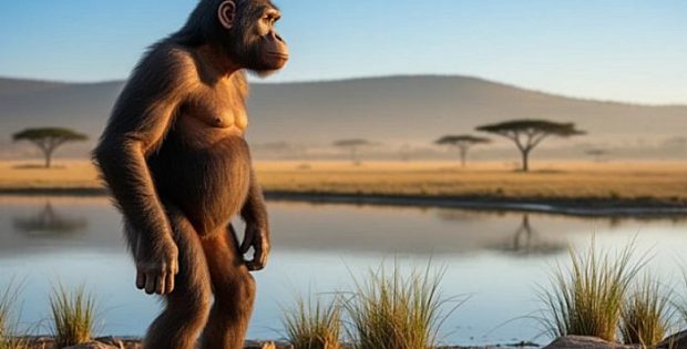 Unexpectedly Large Hominins Identified From 1.4-Million-Year-Old Footprints By An African Lake