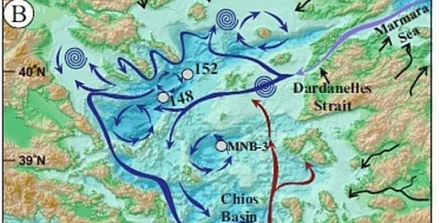 Black Sea Waters Reshaped Eastern Mediterranean Circulation 11,000 Years Ago