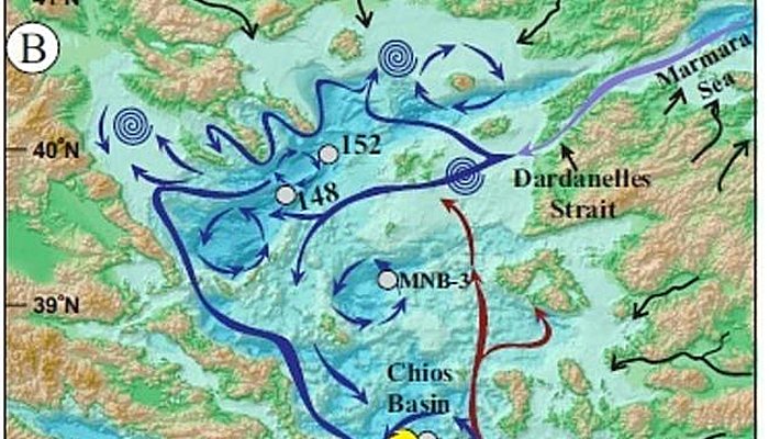 Black Sea Waters Reshaped Eastern Mediterranean Circulation 11,000 Years Ago