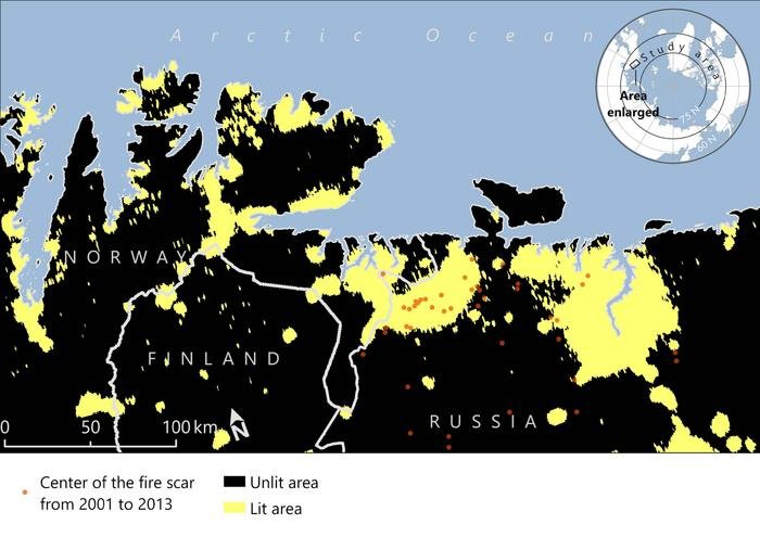 Human Activity More Than Doubles Fire Occurrence In The Arctic