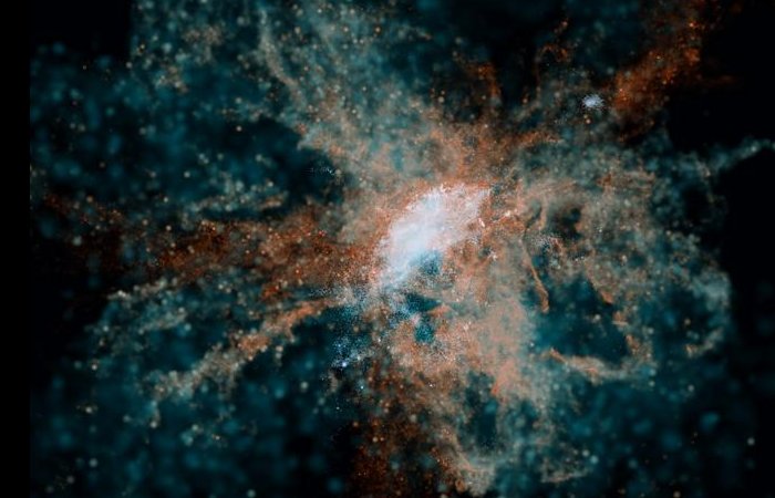 Early Galaxies Were Seeding The Universe With Oxygen And Carbon 500 Million Years After The Big Bang