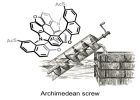 Archimedes’ Screw Made From A Single Molecule