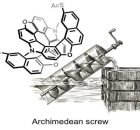 Archimedes’ Screw Made From A Single Molecule